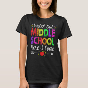 Camiseta Cuidado Com O Ensino Médio Aqui Eu Volto À Escola