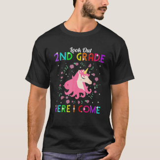 Camiseta Cuidado Com O Grau De Segundo Aqui Eu Vim Para Uni