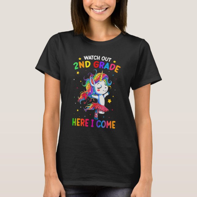 Camiseta Cuidado Com O Grau De segundo Aqui Eu Volto Para O (Frente)