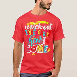 Camiseta Cuidado Com O Jardim De Infância Aqui Eu Saio De P