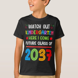 Camiseta Cuidado Com O Jardim De Infância Aqui Eu Venho Da 