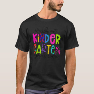 Camiseta Cuidado Com O Jardim De Infância Aqui Eu Vim A Equ