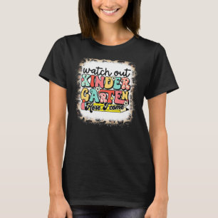 Camiseta Cuidado Com O Jardim De Infância Aqui Eu Volto Ao