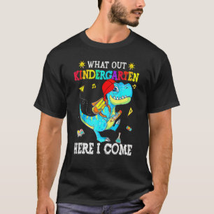 Camiseta Cuidado Com O Jardim De Infância Aqui Eu Volto Com