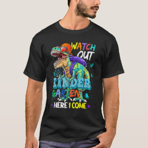 Camiseta Cuidado Com O Jardim De Infância Aqui Eu Volto Com