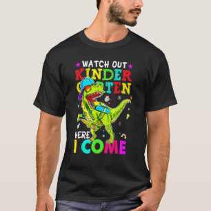 Camiseta Cuidado Com O Jardim De Infância Aqui Eu Volto Com