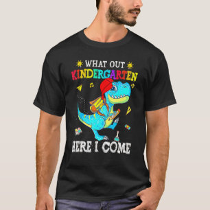 Camiseta Cuidado Com O Jardim De Infância Aqui Eu Volto Com