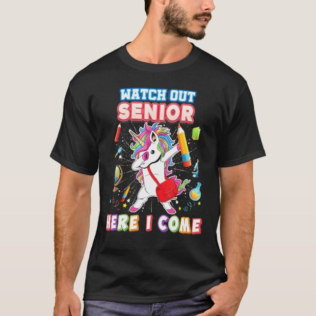 Camiseta Cuidado Com O Mais velho Aqui Eu Vim Dabbing Unico (Frente)