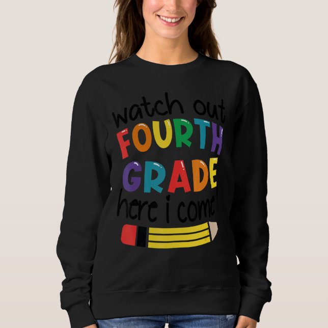 Camiseta Cuidado Com O Quarto Grau Aqui Vim Garotas Quarto  (Frente)
