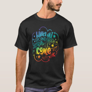 Camiseta Cuidado Com O segundo Aqui Eu Vim Meninas Professo