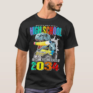 Camiseta Cuidado Com O Segundo grau Aqui Eu Vim Monstro Tru