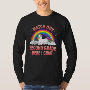 Camiseta Cuidado Com O Segundo Grau, Aqui Eu Volto Para O U