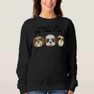 Camiseta Cuidado Com O Shih Tzus