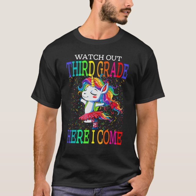 Camiseta Cuidado Com O Terceiro Grau Para Onde Eu Volto Par (Frente)