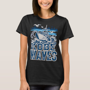 Camiseta Cuidado Com O Tubarão Kraken Náutico Vintage Profu