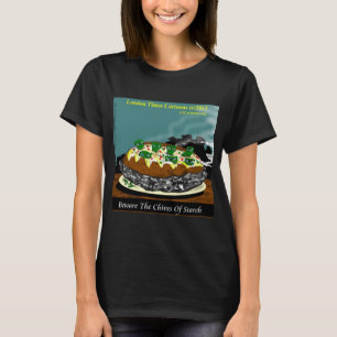 Camiseta Cuidado com os Cebolinhos de Amido – Cartum Divert