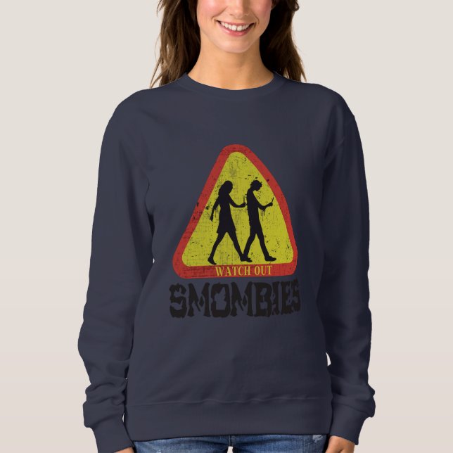 Camiseta Cuidado com os Smombies (Frente)