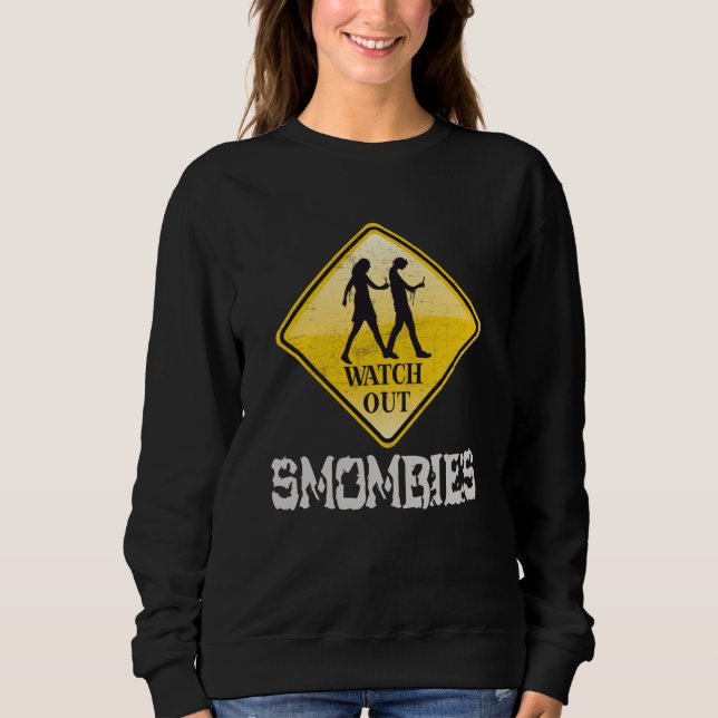Camiseta Cuidado com os Smombies (Frente)