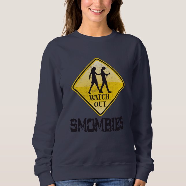 Camiseta Cuidado com os Smombies (Frente)