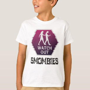 Camiseta Cuidado com os Smombies
