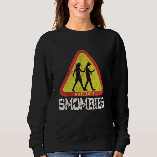 Camiseta Cuidado com os Smombies (Frente)