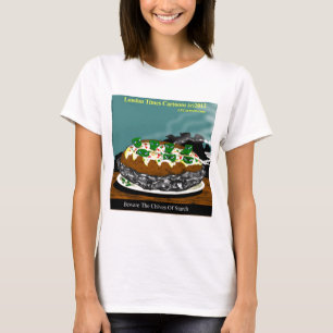 Camiseta Cuidado Com Os Talos De Batata Engrossados De Amid