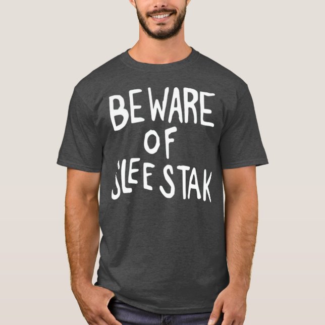Camiseta Cuidado com Sleestak (Frente)