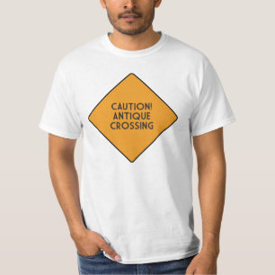 Camiseta Cuidado! Cruzamento antigo