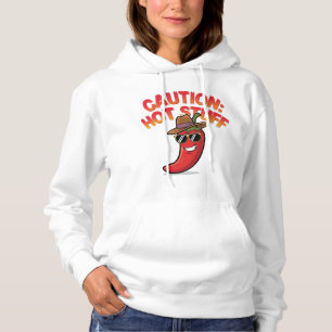 Camiseta Cuidado: Design de Coisa Quente - Pimenta Malaguet