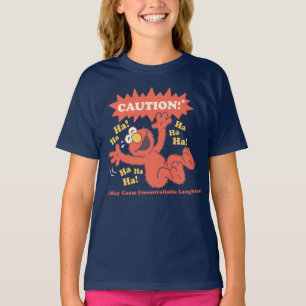 Camiseta Cuidado Elmo Rindo à Frente