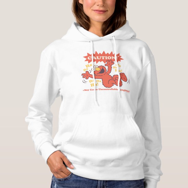 Camiseta Cuidado Elmo Rindo à Frente (Frente)