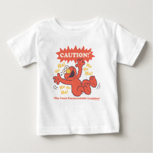 Camiseta Cuidado Elmo Rindo à Frente