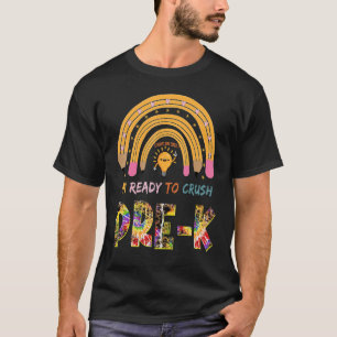 Camiseta Cuidado, estou pronto para esmagar o Pré K Tie.