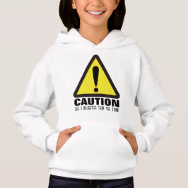 Camiseta Cuidado! Feriado Engraçado Dão Hoodie