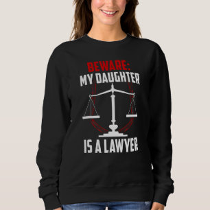 Camiseta Cuidado Minha Filha É Advogada Advogada Advogada L