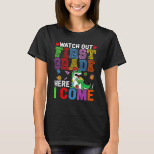 Camiseta Cuidado Na Primeira Sessão, Vou Voltar Ao Dinossau