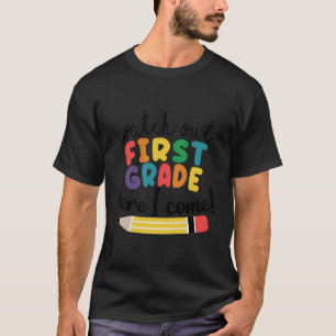 Camiseta Cuidado No Primeiro Grau Aqui Eu Venho 1 Rua De Vo