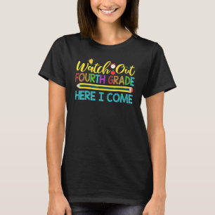 Camiseta Cuidado No Quarto Ano, Volto À Escola.