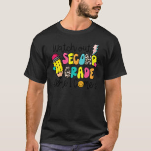 Camiseta Cuidado No Segundo Ano Aqui Eu Volto Ao segundo