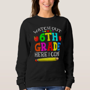 Camiseta Cuidado No Sexto Ano, Vim No Primeiro Dia