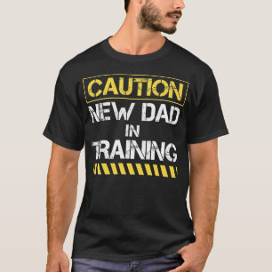 Camiseta Cuidado novo pai em treinamento
