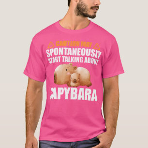 Camiseta Cuidado Pode Começar A Falar Sobre Captura Esponta