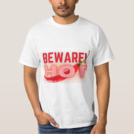 Camiseta Cuidado quente