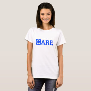 Camiseta CUIDADO = Uma Palavra