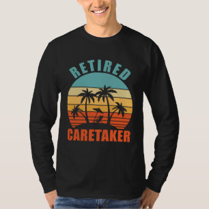 Camiseta Cuidador Aposentado Cuidados Feliz Aposentadoria