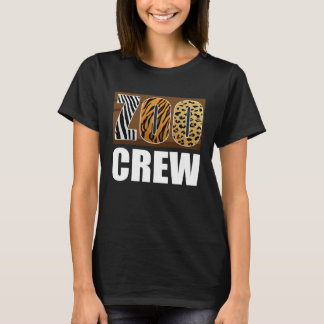 Camiseta Cuidador de Animais da Equipe do Zoológico