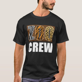 Camiseta Cuidador de Animais da Equipe do Zoológico