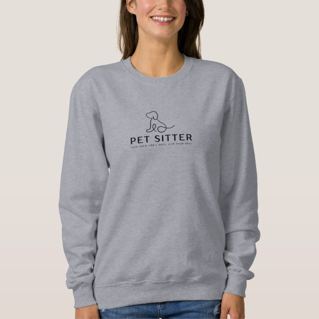Camiseta Cuidador de Animais de Estimação Ame-os Mimine-os  (Frente)