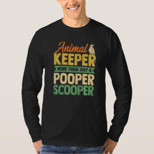 Camiseta Cuidador de Animais Mais do que Apenas um Limpador