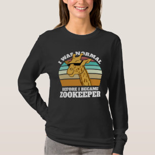 Camiseta Cuidador de Animais Normal Antes de Me Tornar Cuid